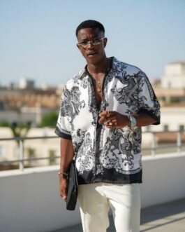 Digital Print Baggy Half Shirts (IMP)
