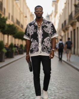 Digital Print Baggy Half Shirts (IMP)