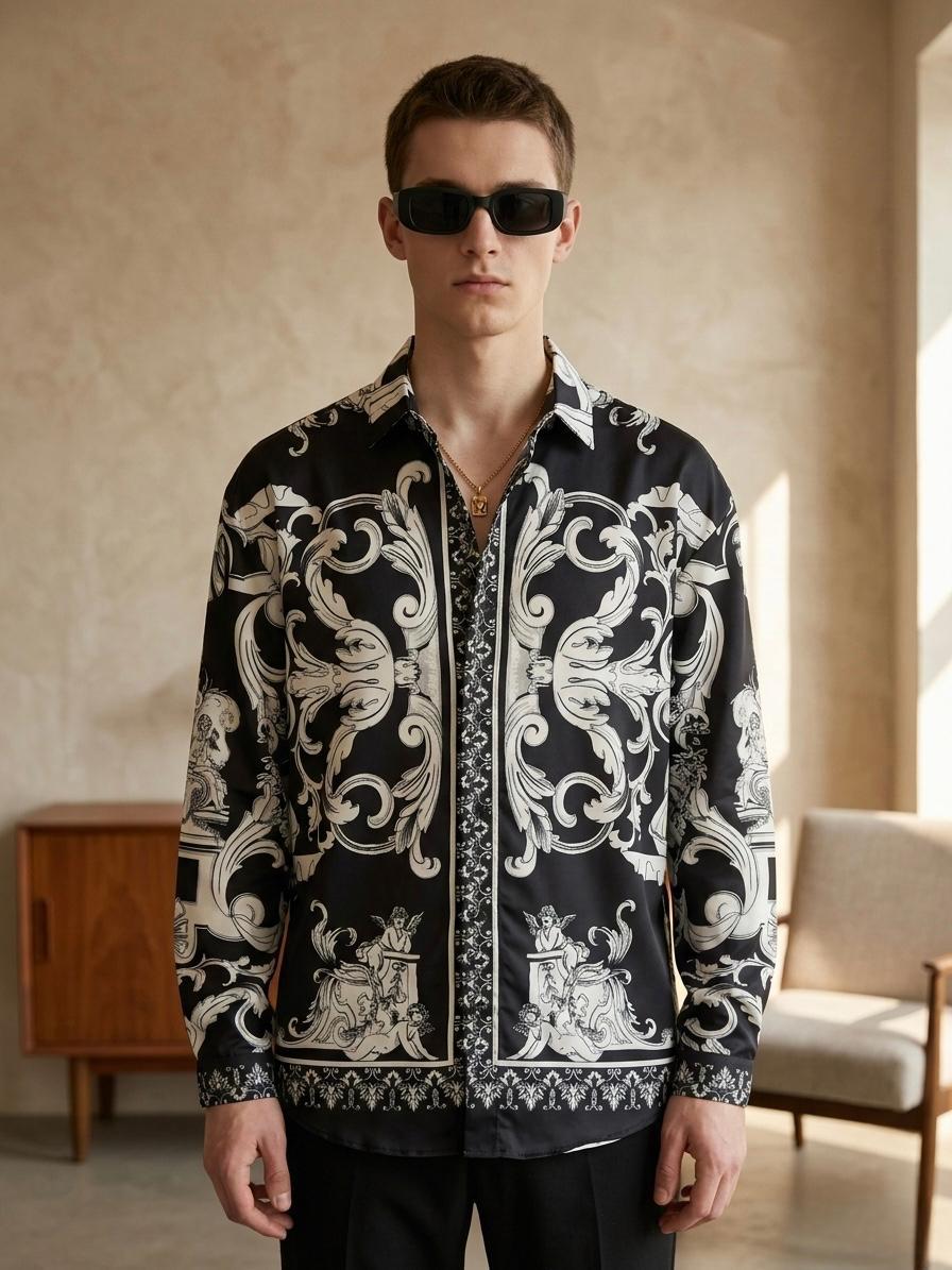 Cotton Over Size Shirt
