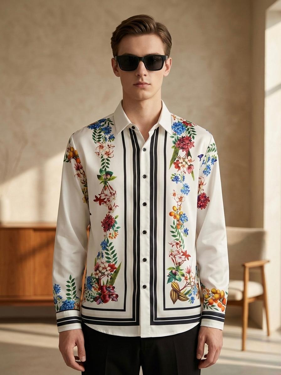 Digital Print Baggy Half Shirts (IMP)